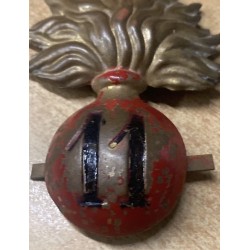 Metal frieze for tropical helmet 11 Regiment Grenadiers of Sardinia