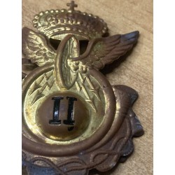 Fregio metallico anni 30  II° Autoparco truppa