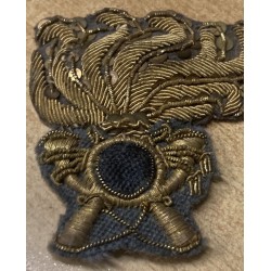 Fregio da Ufficiale Bersaglieri modello per bustina M42