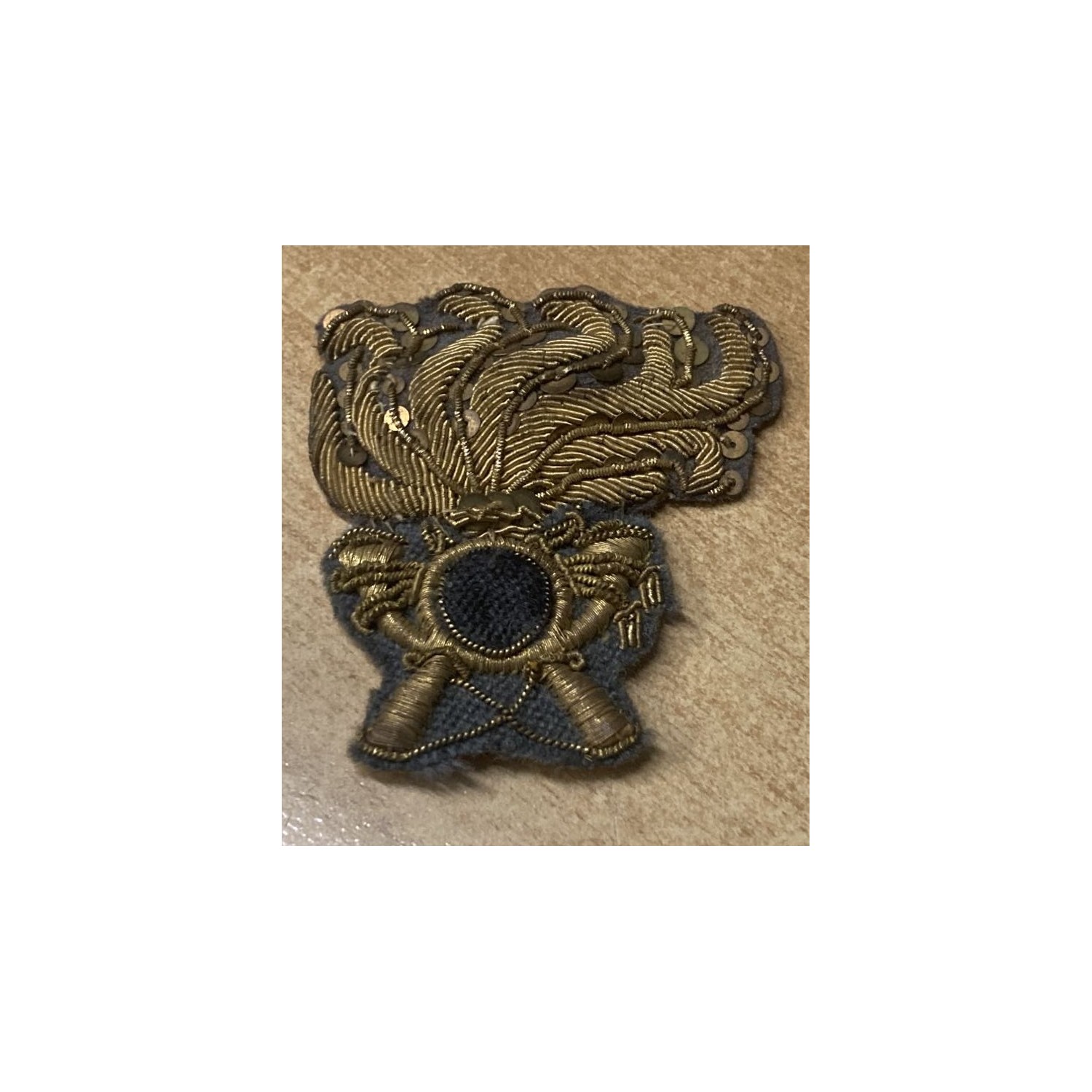 Bersaglieri officer frieze model for M42 cap