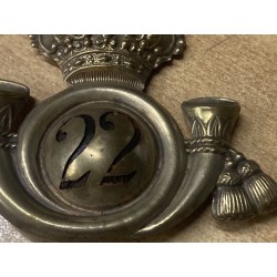 Bearded badge 22nd Cavalleggeri Regiment CATANIA post 1934