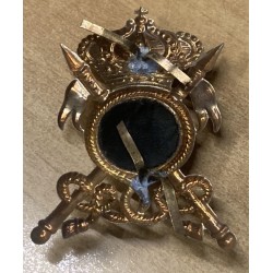 Stupendo fregio da colbacco 8° Rgt Lancieri MONTEBELLO  post 34