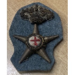 Fregio per copricapo M33 Sanita Militare , Ufficiale