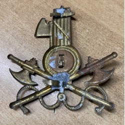 Raro fregio da casco tropicale VIa Centuria CCNN Lavoratori