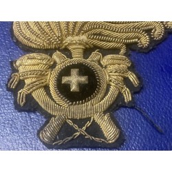 Superb frieze for the 1895 headdress of an officer of the Bersaglieri