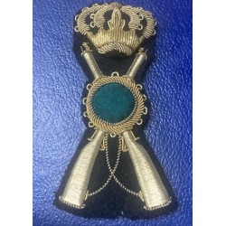 Splendido fregio da Ufficiale della Guardia alla Frontiera per la Grande Uniforme M34