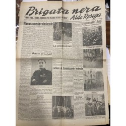 Rivista Brigata Nera ALDO RESEGA 25 Novembre 1944
