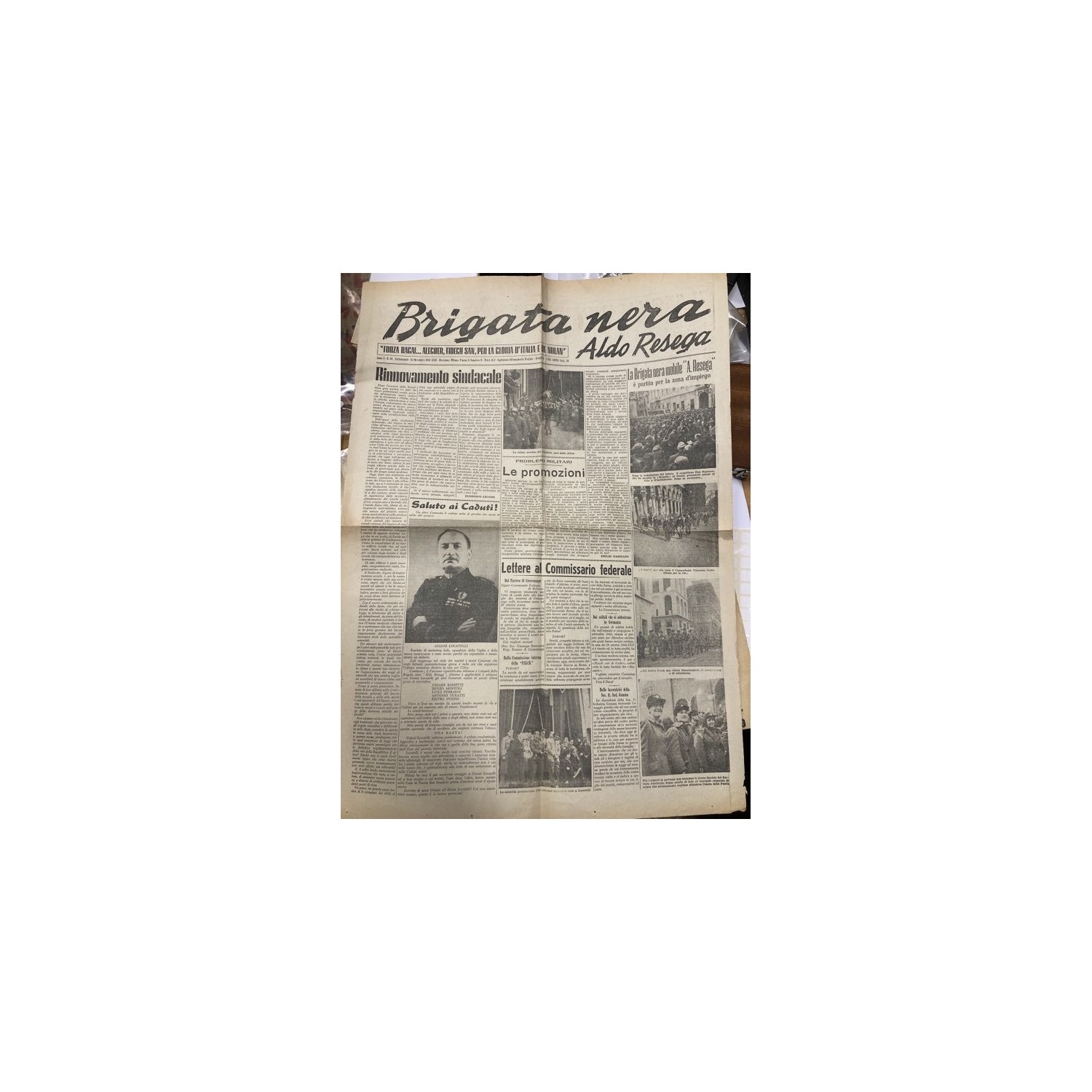 Rivista Brigata Nera ALDO RESEGA 25 Novembre 1944