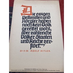 Wochenspruch der NSDAP...