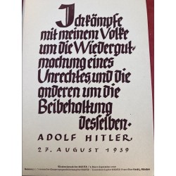 Wochenspruch der NSDAP...