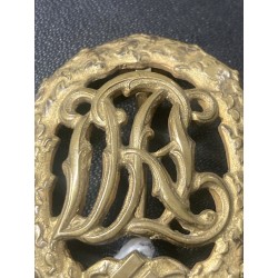 WWII Rare NAZI DRL Sports Badge for Disabled- Gold