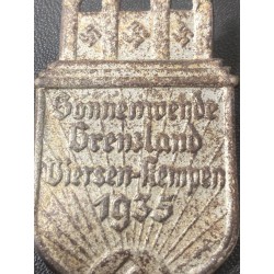 1935 Sonnenwende Grenzland Viersen Kempen Badge