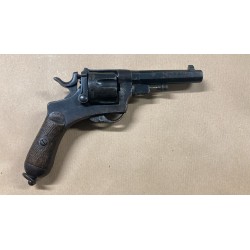 Bodeo 1889 cal. rotary pistol 10.40, ancient weapon. Very low serial number and without manufacturer's mark. Rare.