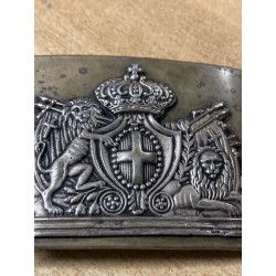 Sardinian Land Army Royal Carabinieri Marshals Buckle