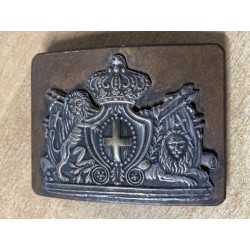 Sardinian Land Army Royal Carabinieri Marshals Buckle