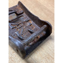 Fibbia DRK Croce Rossa tedesca 1934  1945 modello in ferro , variante