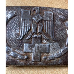 Fibbia DRK Croce Rossa tedesca 1934  1945 modello in ferro , variante