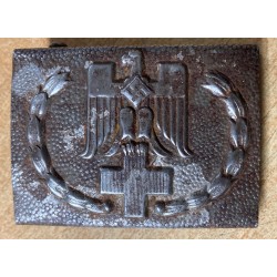 Fibbia DRK Croce Rossa tedesca 1934  1945 modello in ferro , variante