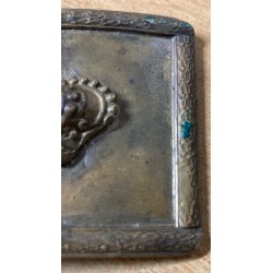 Fibbia in bronzo periodo Carlo Alberto 1810/15 Guardia del Corpo