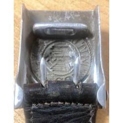 Heer buckle, pre-war aluminum model, 1937
