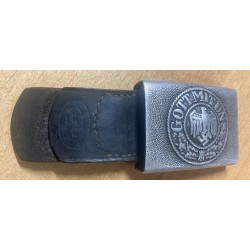 Heer buckle, pre-war aluminum model, 1937