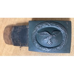 Fibbia in ferro Luftwaffe marcata b H. Aurich Dresden 1942