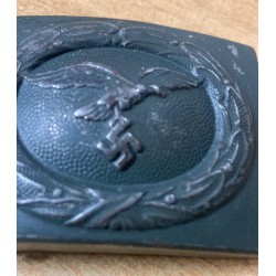 Fibbia in ferro Luftwaffe marcata b H. Aurich Dresden 1942