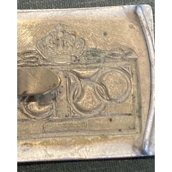 Very rare CONI buckle from the 1930s Italian National Olympic Committee