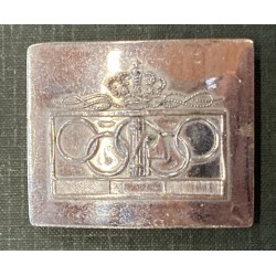 Very rare CONI buckle from the 1930s Italian National Olympic Committee