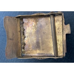 Stupenda fibbia da parata PNF/MVSN modello quadrato scatolato , rara