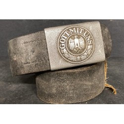 WH (Heeres) aluminium-based belt-buckle