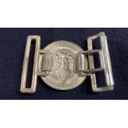 Rara fibbia da ufficiale della Hitler Jugend marcata M4/22 Christian Theodor Dicke