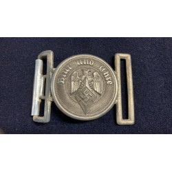 Rara fibbia da ufficiale della Hitler Jugend marcata M4/22 Christian Theodor Dicke