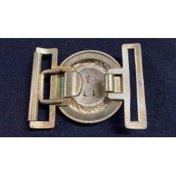 Fibbia da Ufficiale Bavarese periodo imperiale , argentata
