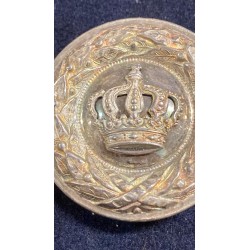 Fibbia da Ufficiale Bavarese periodo imperiale , argentata