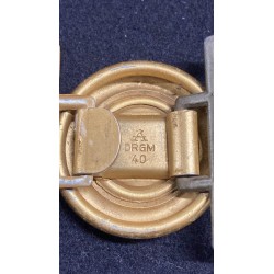 Deutsche Reichsbahn officer belt buckle Assmann 40