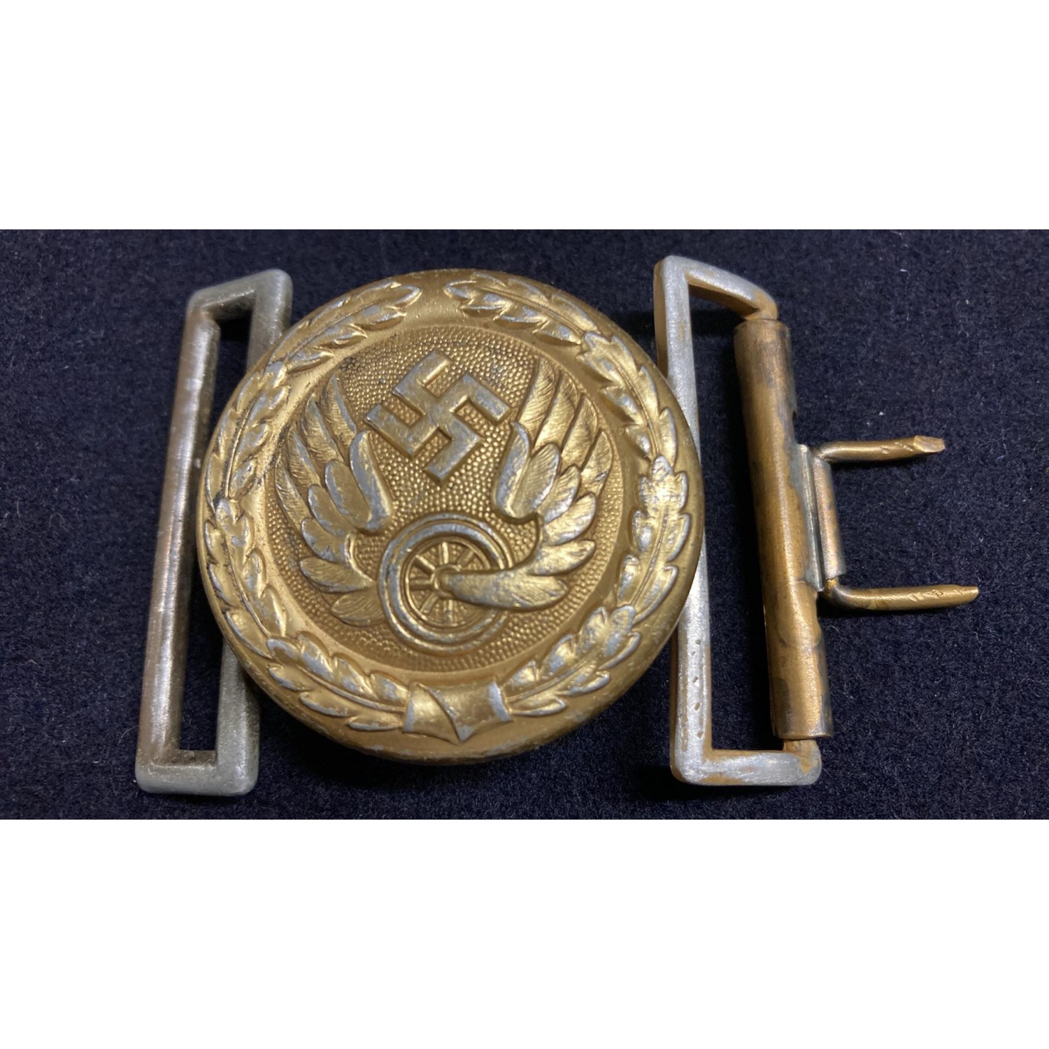 Deutsche Reichsbahn fibbia da ufficale in alluminio