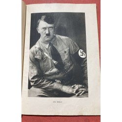 RARE 1933 COLOR CIGARETTE CARD ALBUM KAMPF UM’S DRITTE REICH (BATTLE FOR THE THIRD REICH) WITH OVER WITH OVER 270 COLOR PHOTOS