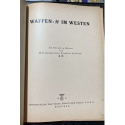 Waffen SS im Westen libro fotografico sulle Waffen SS