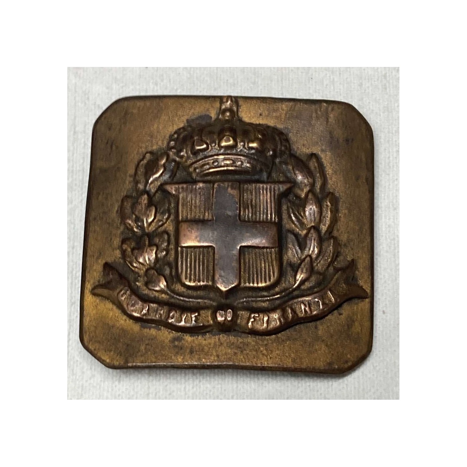 Rarissima fibbia per una Regia Guardia di Finanza 1862
