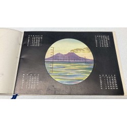 Raro calendario Regia Marina Secondo Gruppo Sommergibili Napoli 1938