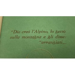 Calendario Truppe Alpine anno 1940 Battaglione BOLZANO