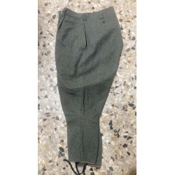 Italian Royal Army wool officer's Mod.40 trousers