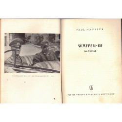 Libro Meine Ehre  Heisst Treue - Waffen SS im Einsatz di Paul Hausser  1953