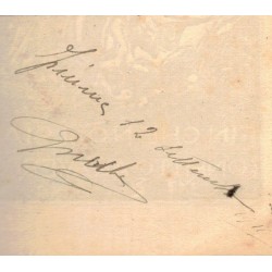 Book La Riscossa by Gabriele D Annunzio with dedication and autograph