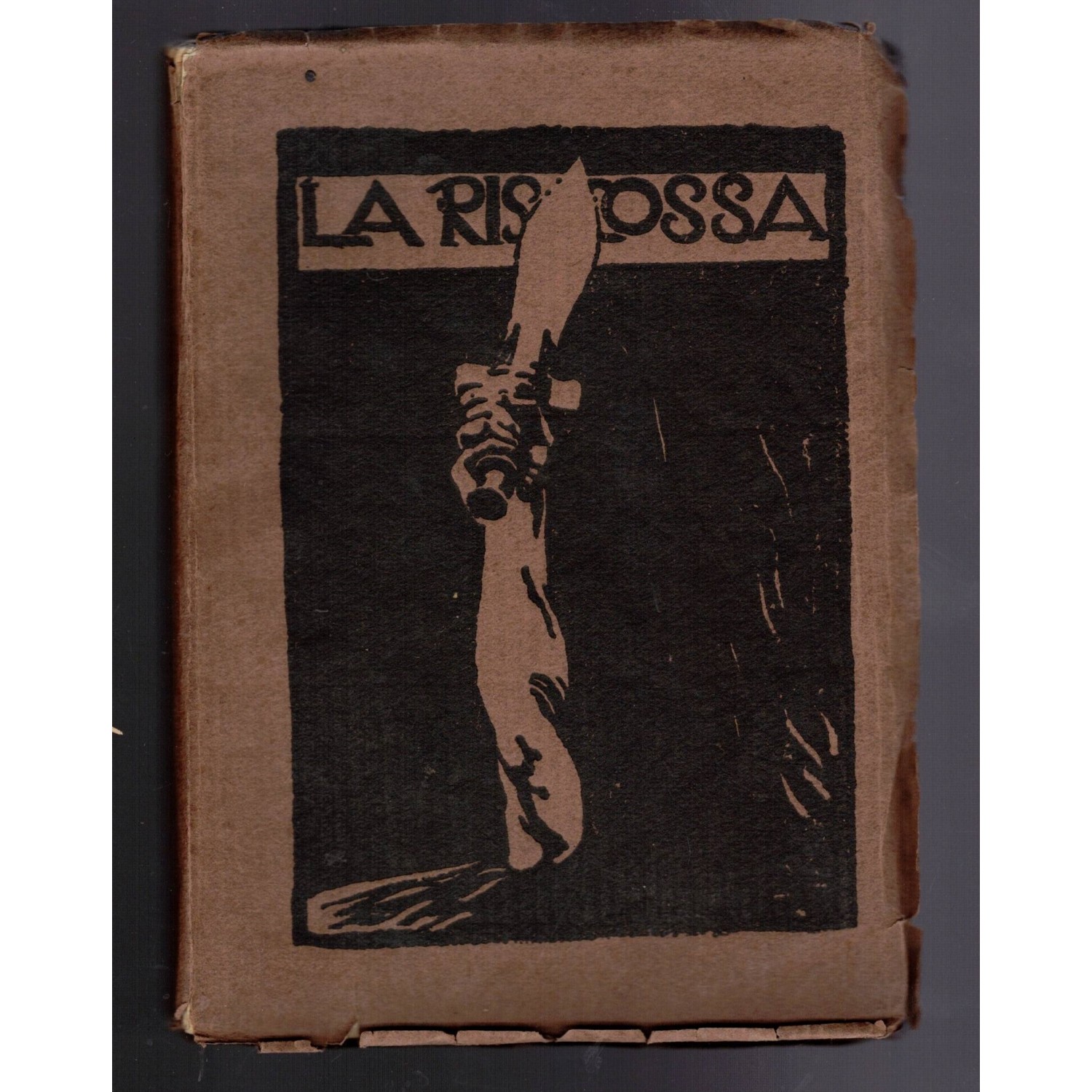 Libro La Riscossa di Gabriele D Annunzio con dedica ed autografo