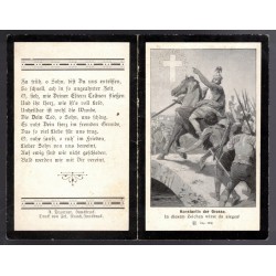 Sterbebilder luttino soldato austriaco caduto 1a guerra mondiale