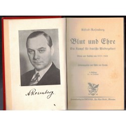 Alfred Rosemberg BLUT UND EHRE 1934