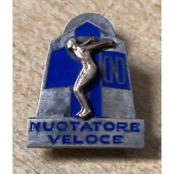 Distintivo NUOTATORE VELOCE - OND Opera Nazionale Dopolavoro