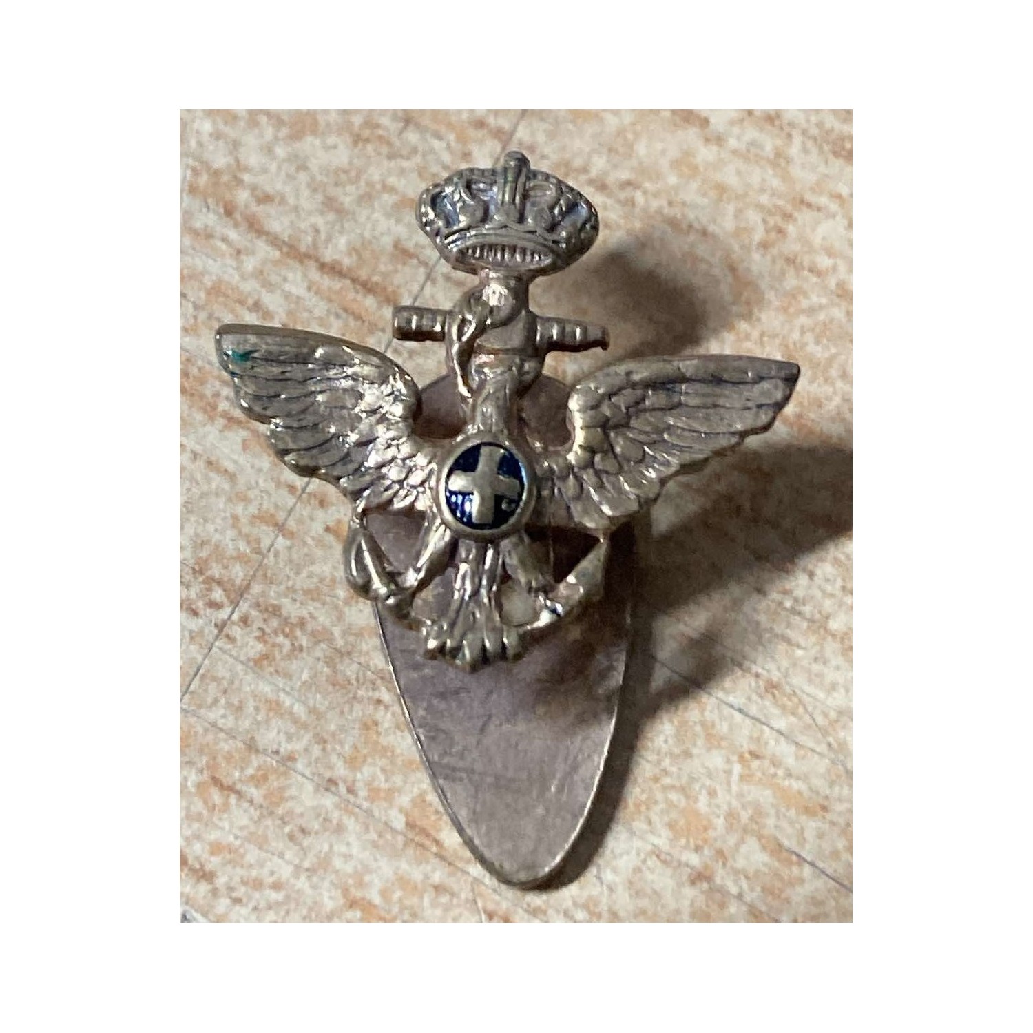 Italian Royal Navy member badge 1890/1900